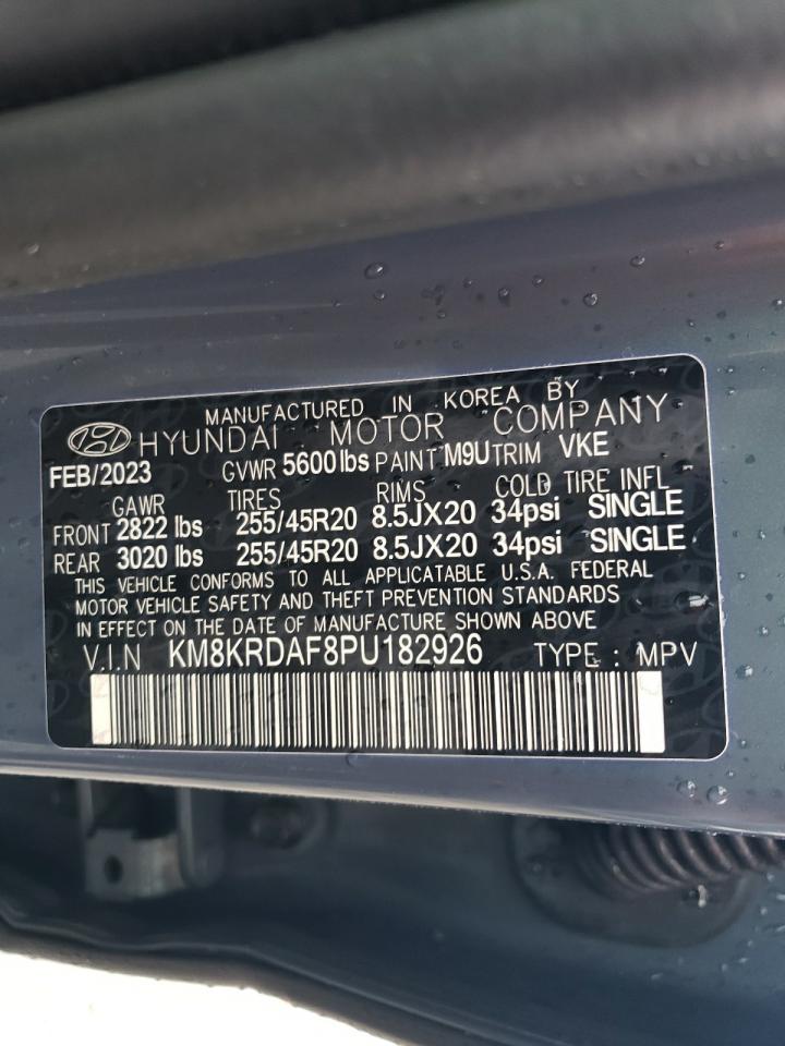 2023 HYUNDAI IONIQ 5 LIMITED VIN:KM8KRDAF8PU182926