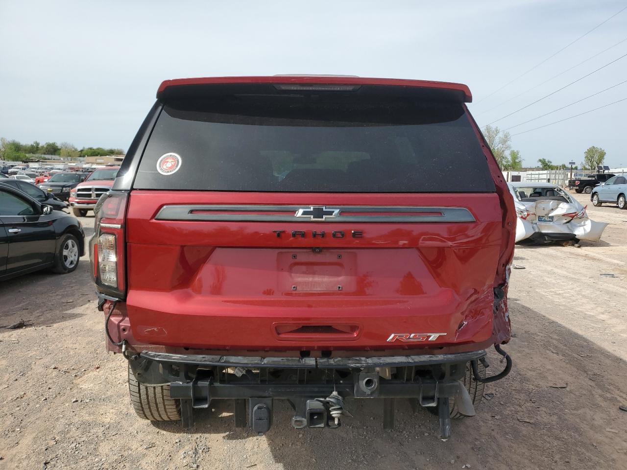 2022 CHEVROLET TAHOE K1500 RST VIN:1GNSKRKD0NR165256