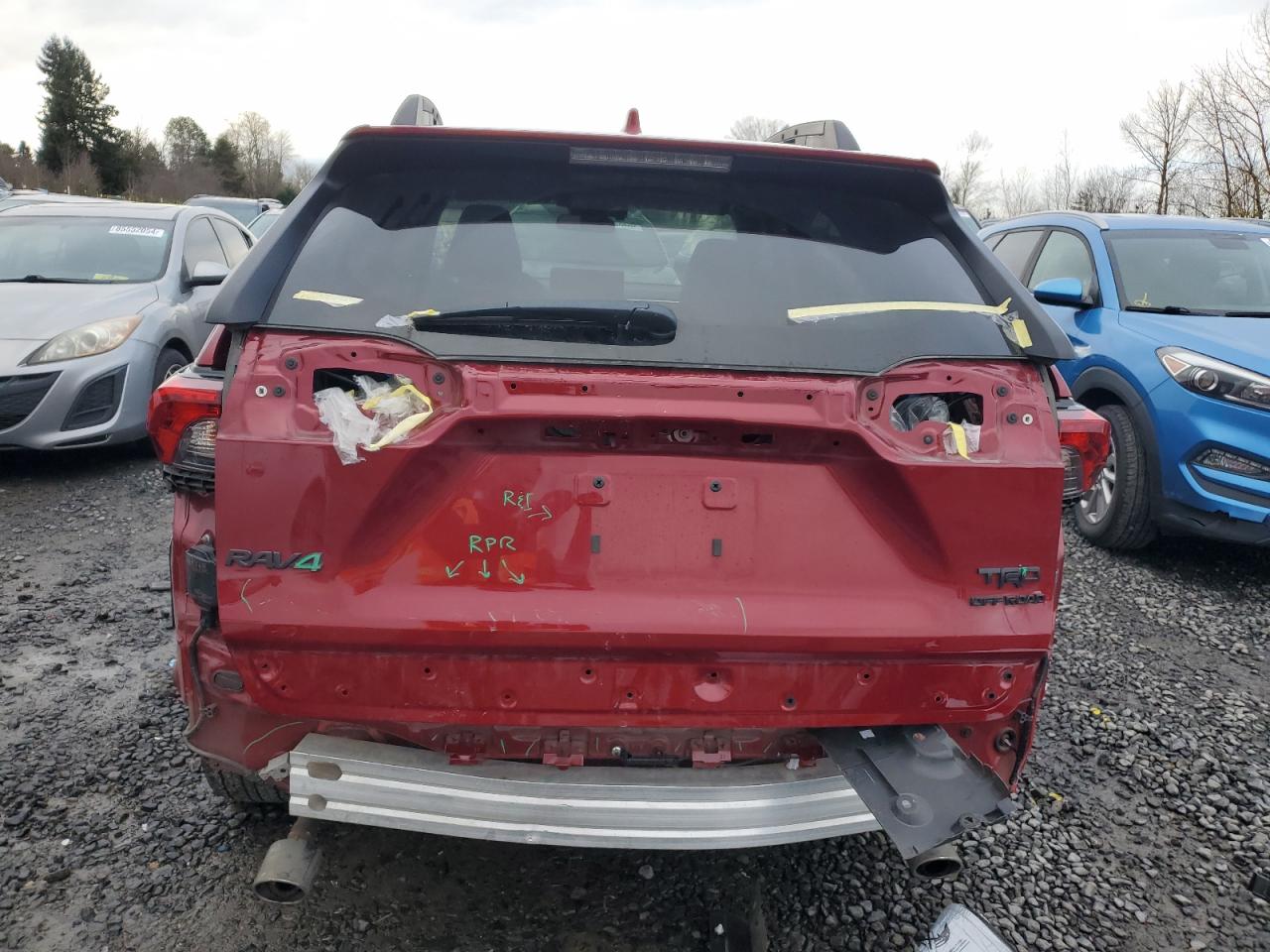 2023 TOYOTA RAV4 TRD OFF ROAD VIN:2T3S1RFV6PW349697