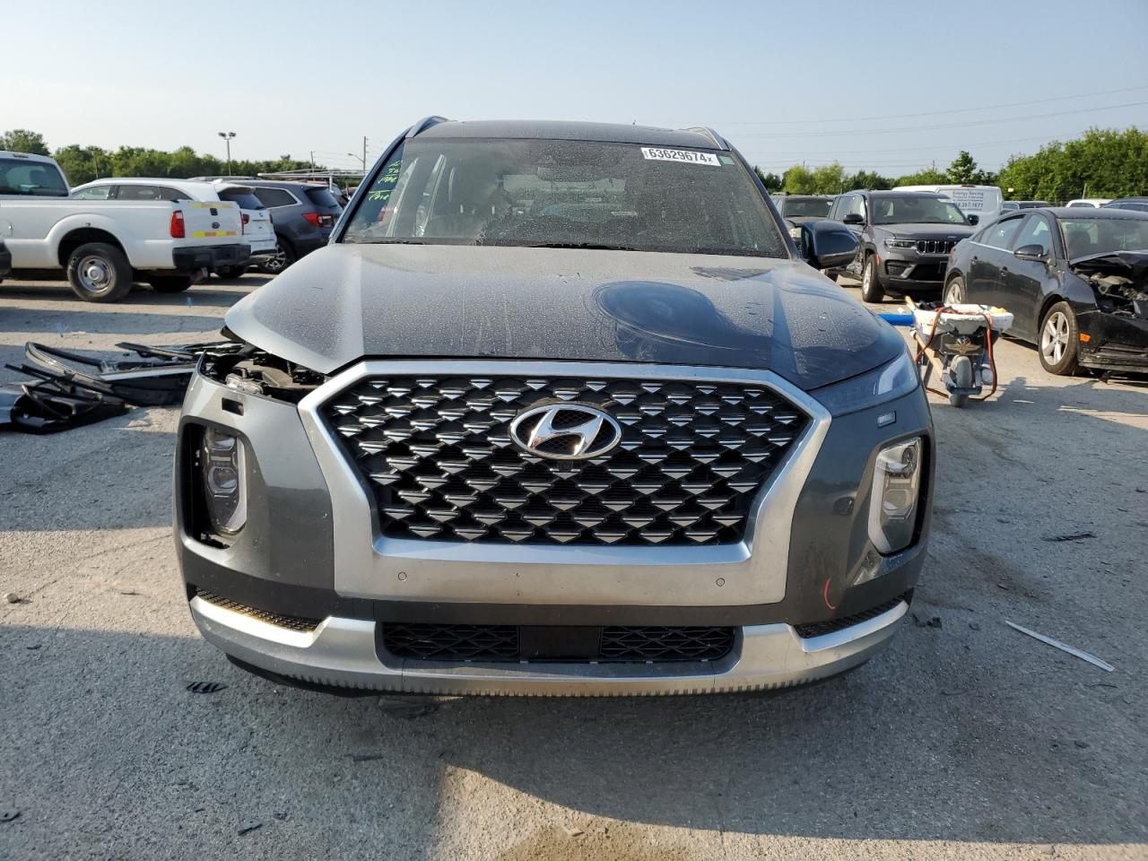 2022 HYUNDAI PALISADE CALLIGRAPHY VIN:KM8R74HE8NU345704