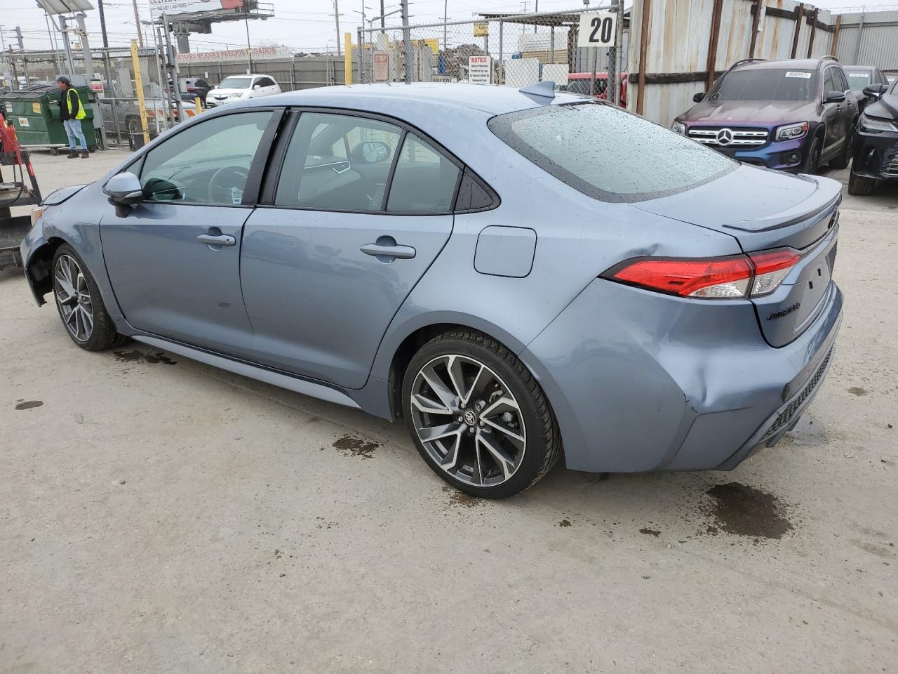 2022 TOYOTA COROLLA SE VIN:5YFS4MCE3NP108850