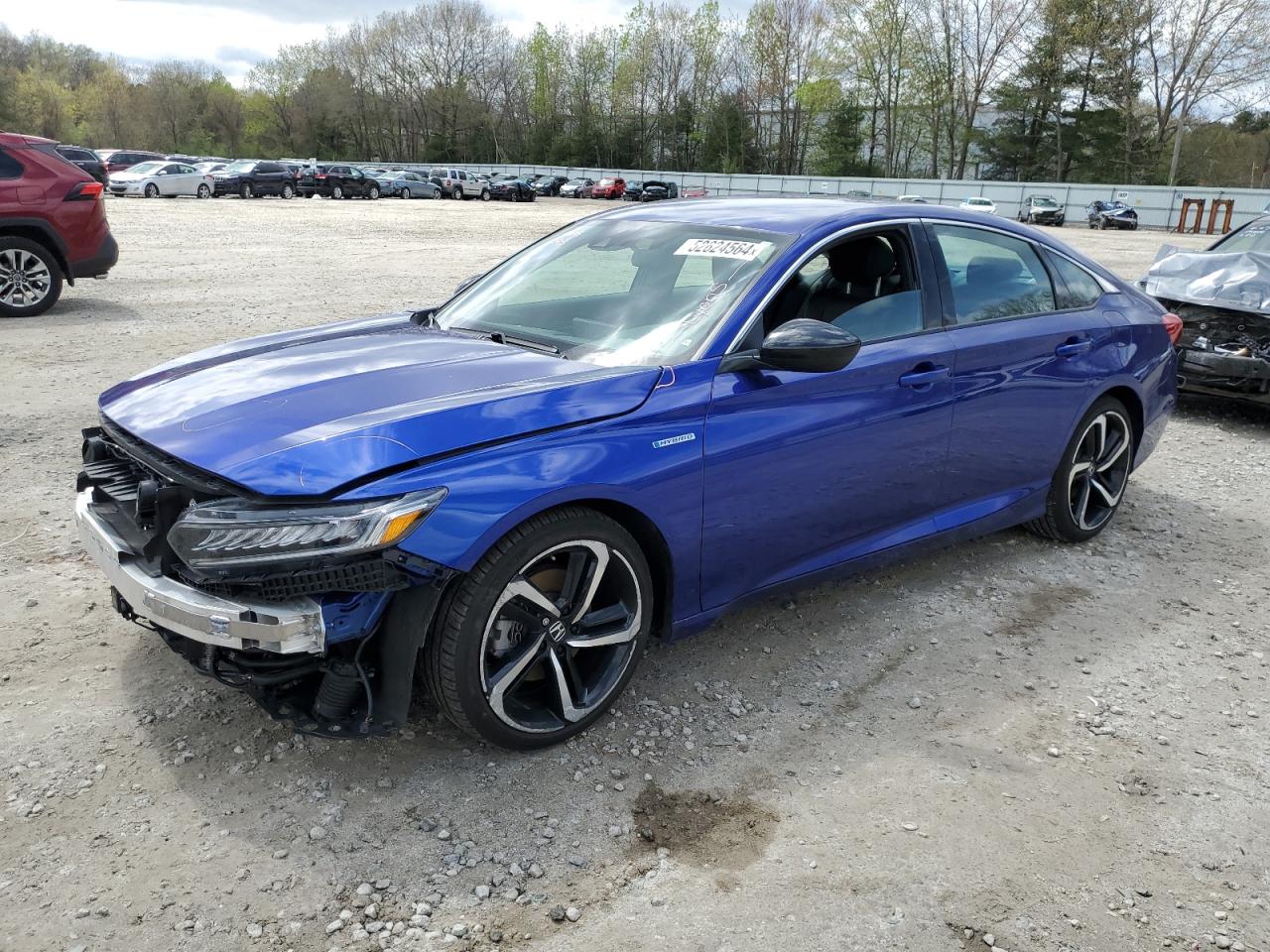 2022 HONDA ACCORD HYBRID SPORT VIN:1HGCV3F27NA014375