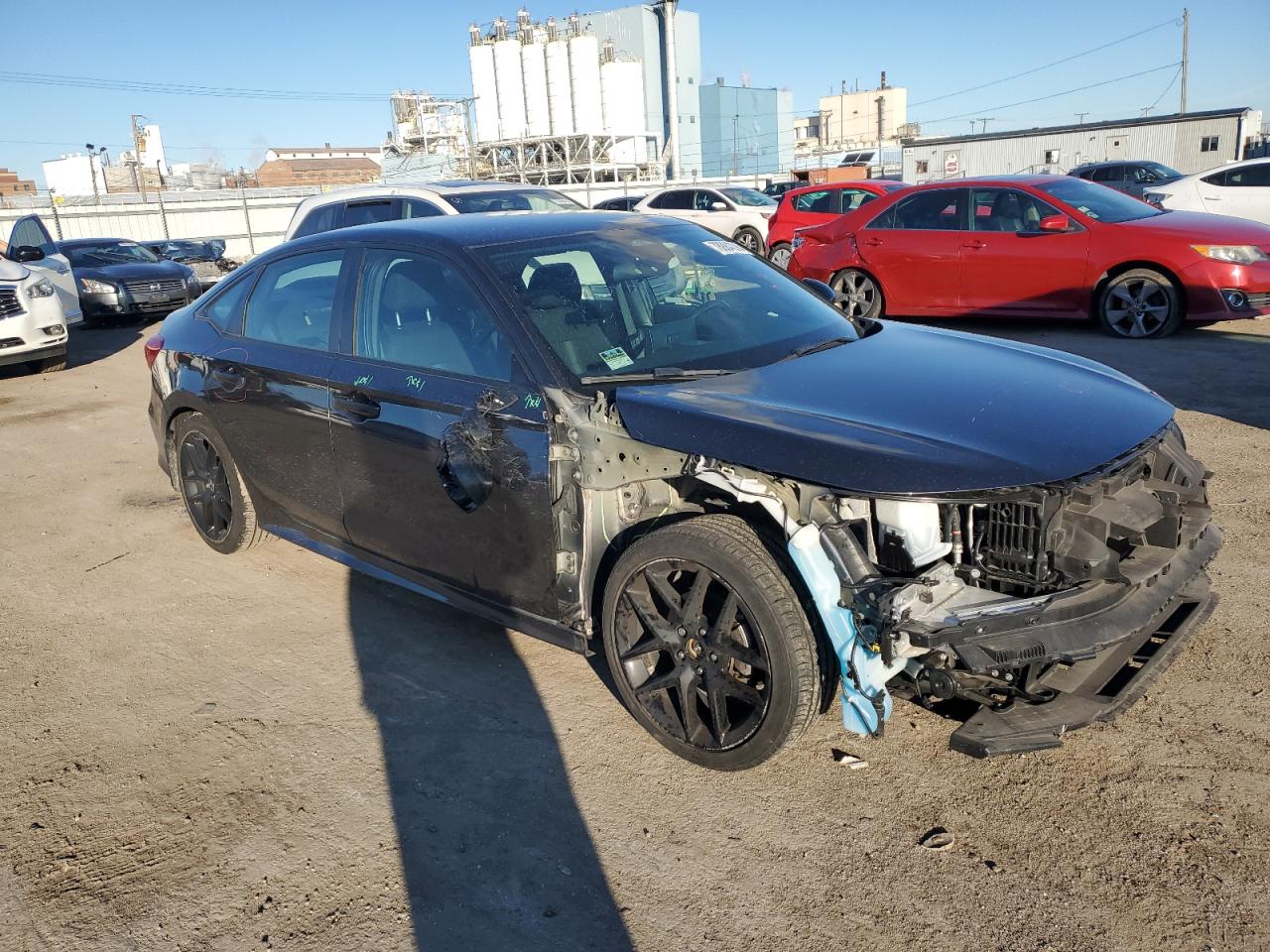 2022 HONDA CIVIC SPORT VIN:2HGFE2F5XNH515957