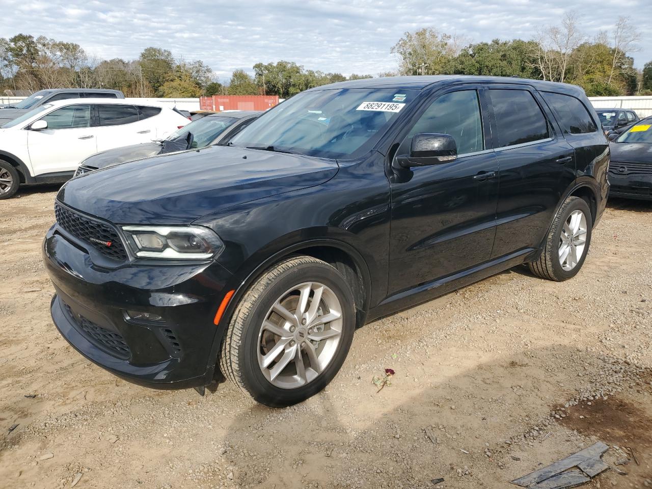 2022 DODGE DURANGO GT VIN:1C4RDHDG2NC198295