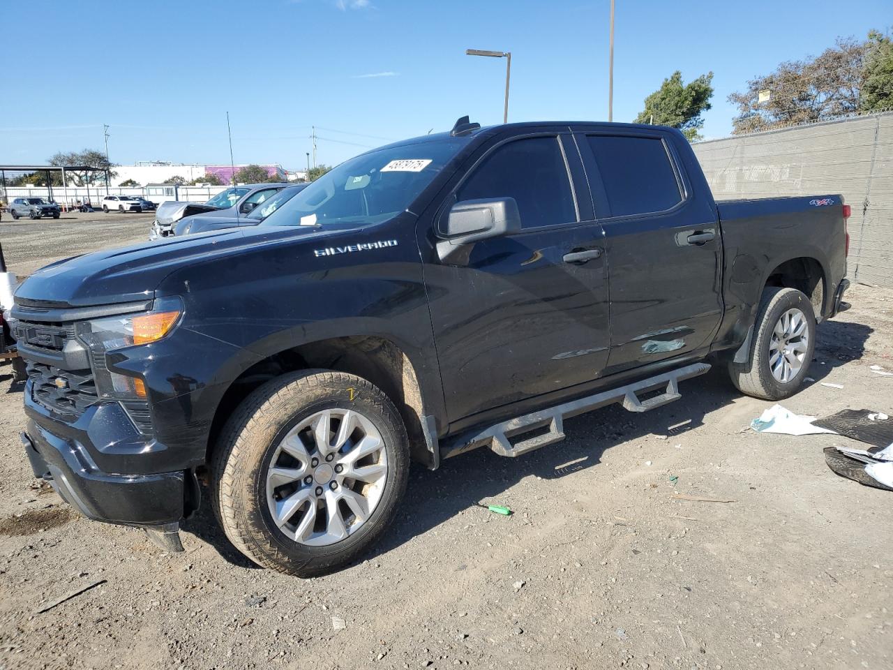 2023 CHEVROLET SILVERADO K1500 CUSTOM VIN:3GCPDBEK1PG114913