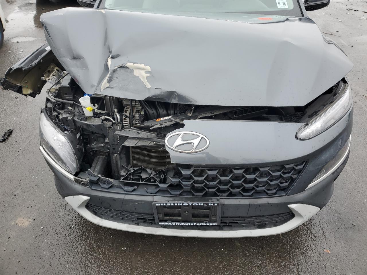 2022 HYUNDAI KONA SEL VIN:KM8K2CAB4NU762134