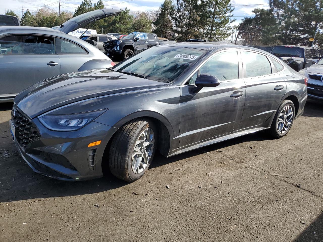 2022 HYUNDAI SONATA SEL VIN:KMHL64JA8NA241893