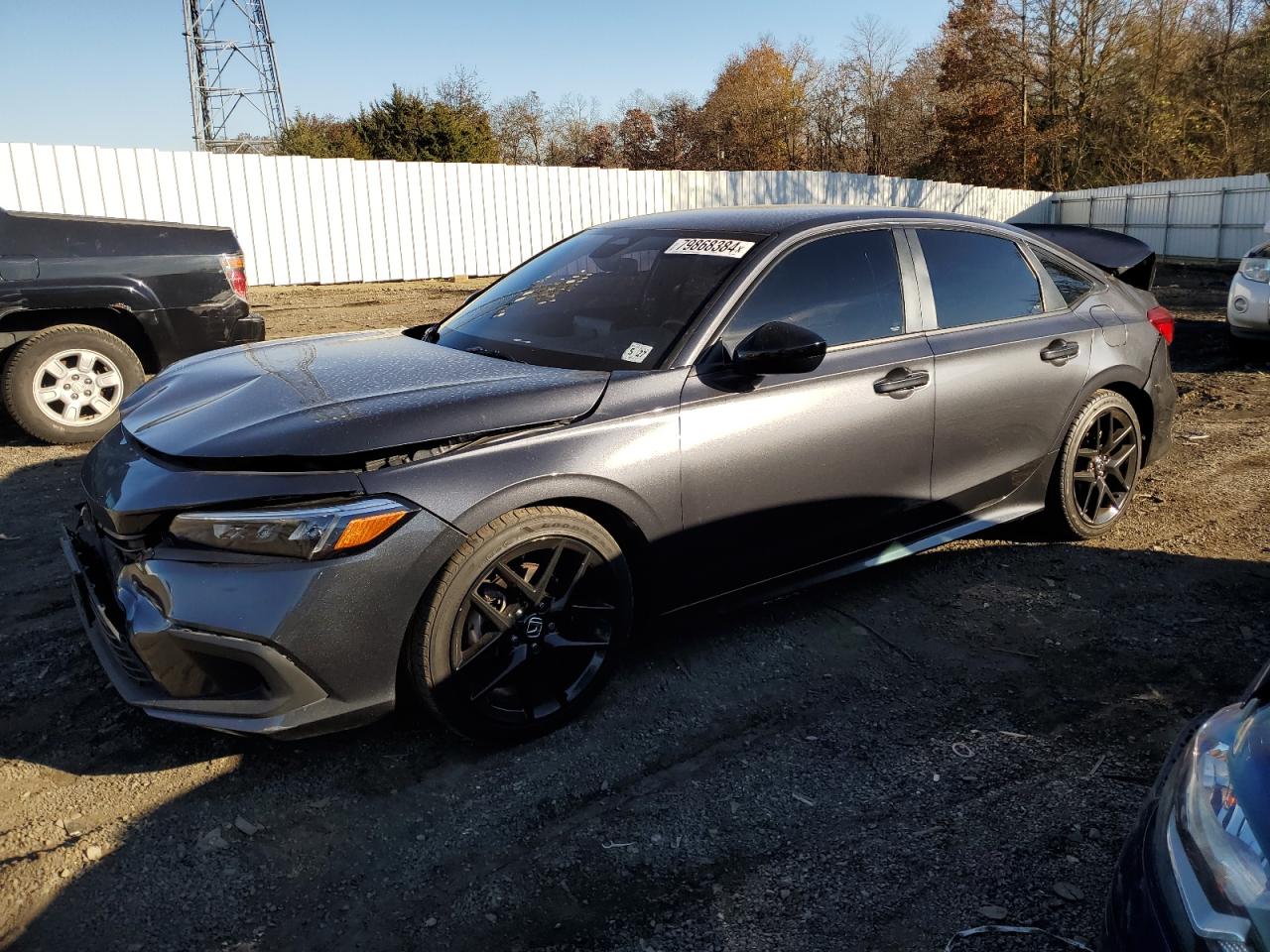 2022 HONDA CIVIC SPORT VIN:2HGFE2F51NH575948