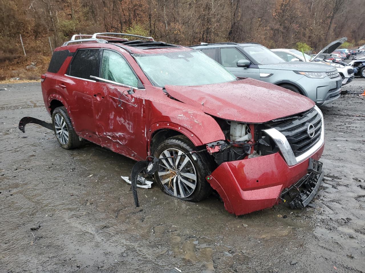 2022 NISSAN PATHFINDER PLATINUM VIN:5N1DR3DJ9NC236191