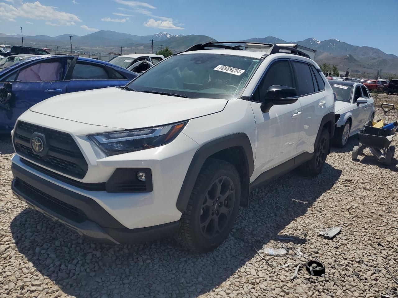 2022 TOYOTA RAV4 TRD OFF ROAD VIN:2T3S1RFV6NW301744