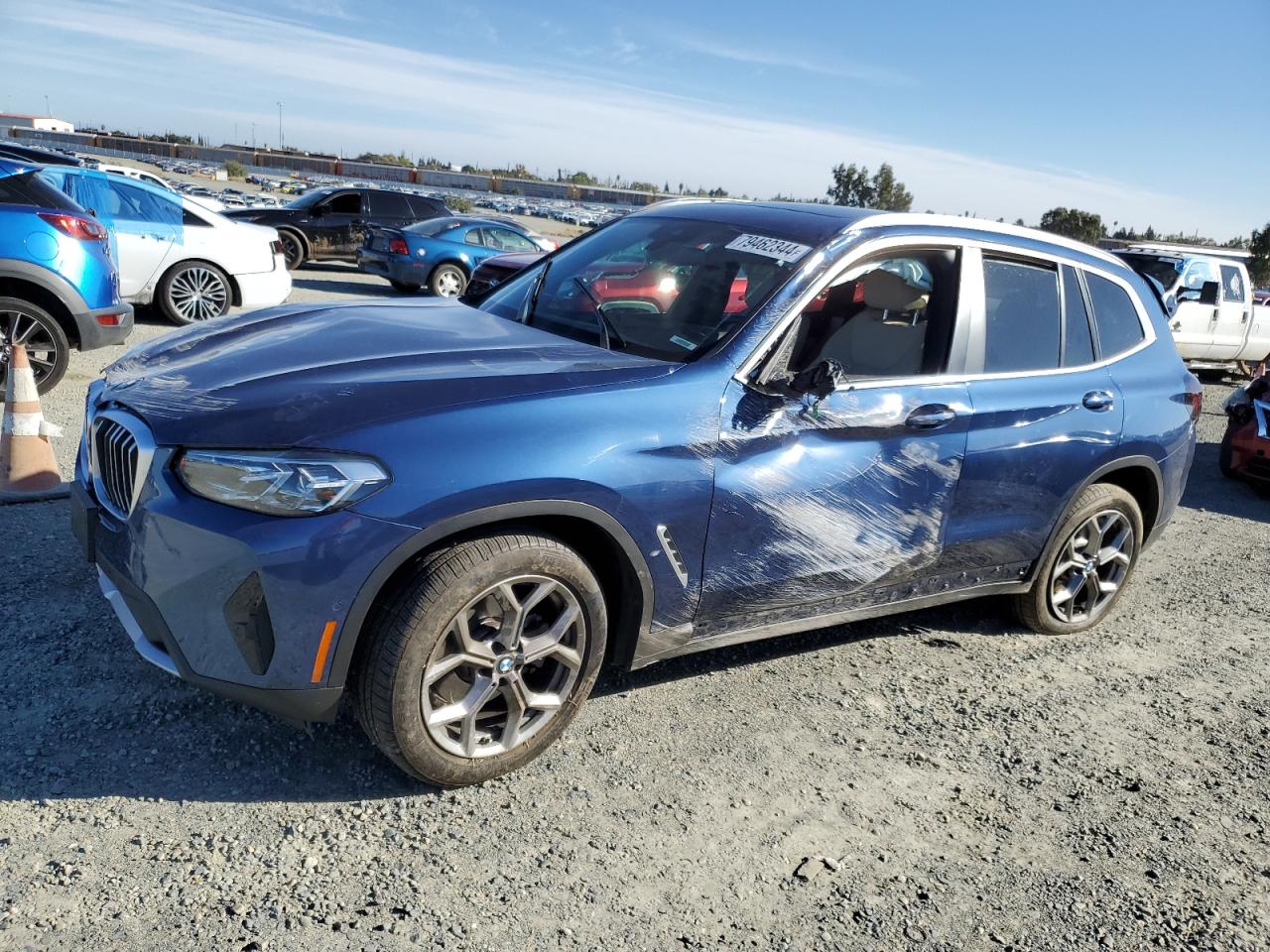 2024 BMW X3 XDRIVE30I VIN:5UX53DP03R9W60647
