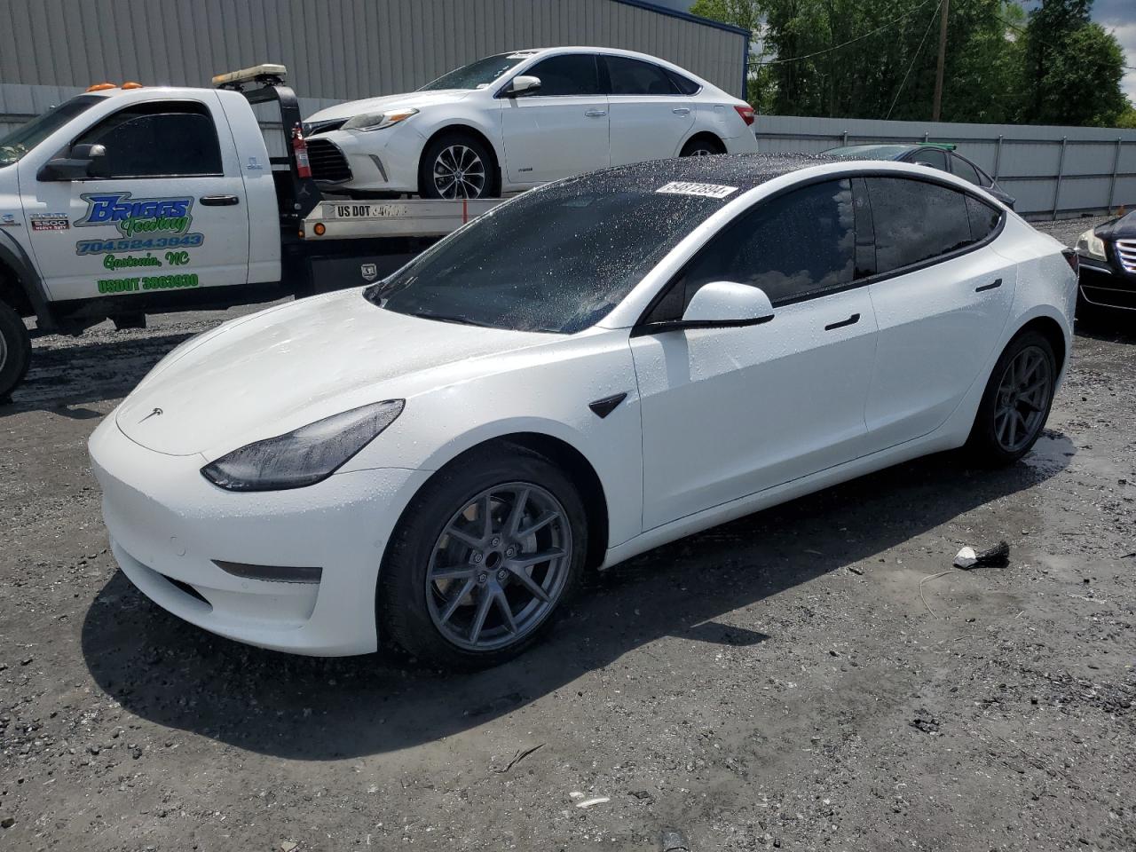 2022 TESLA MODEL 3  VIN:5YJ3E1EA8NF345145