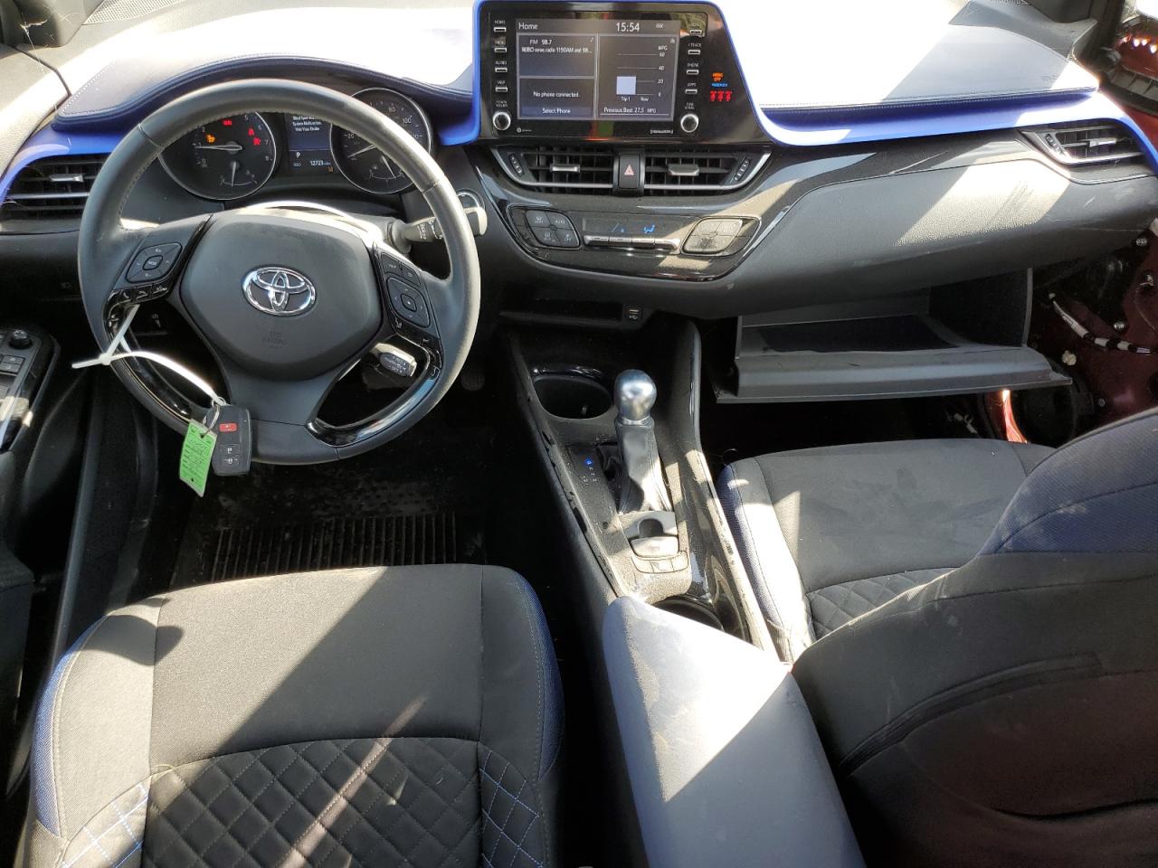 2022 TOYOTA C-HR XLE VIN:NMTKHMBX1NR145439