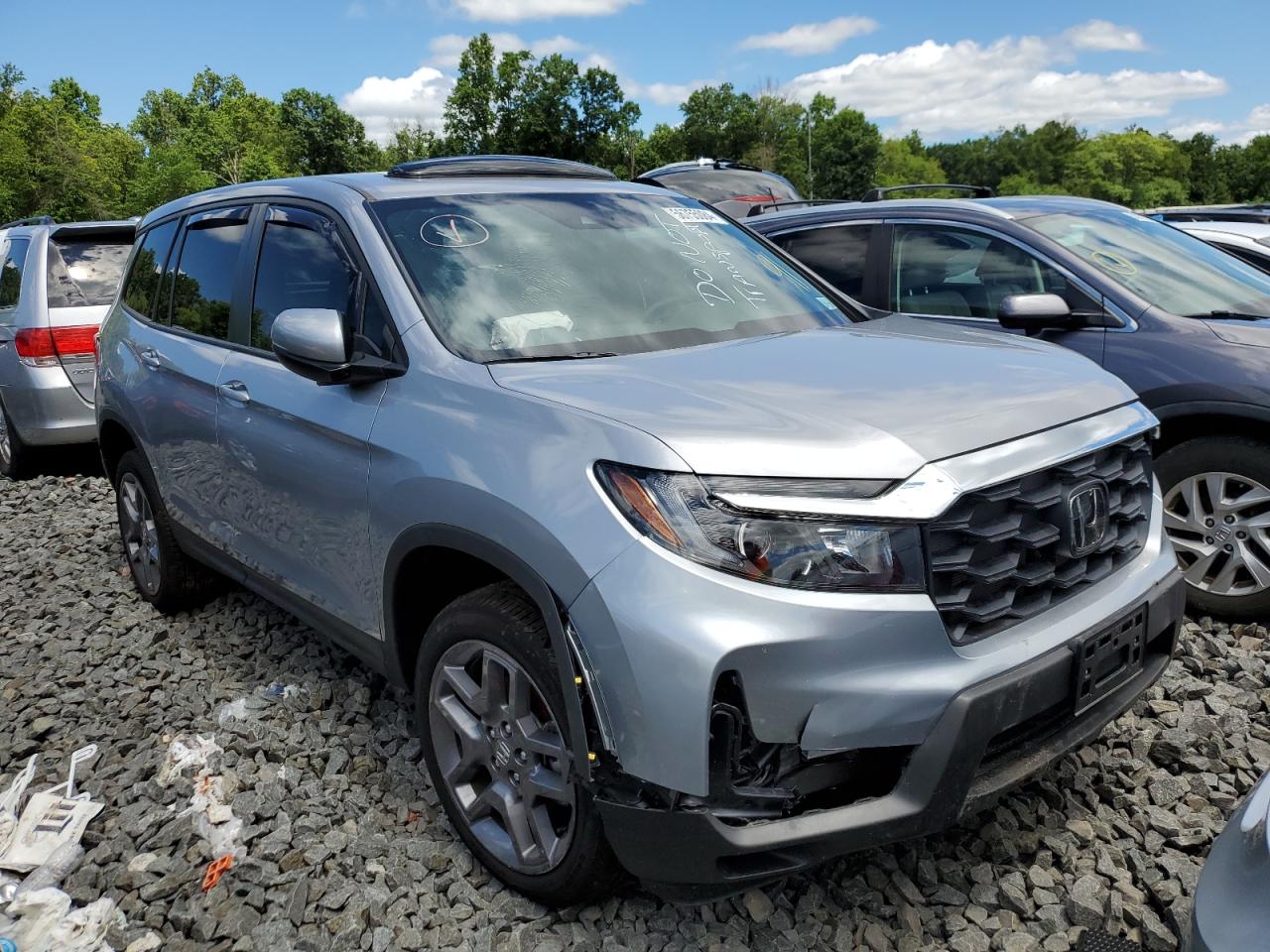 2023 HONDA PASSPORT EXL VIN:5FNYF8H54PB040108