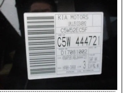 2018 Kia Sorento KNAPS81ABJA444721 VIN:KNAPS81ABJA444721
