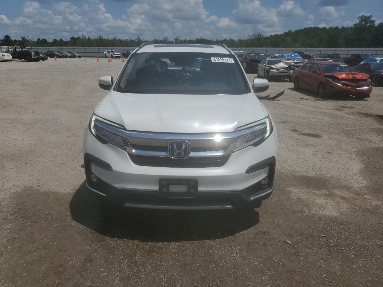 2022 HONDA PILOT TOURING VIN:5FNYF5H63NB004513