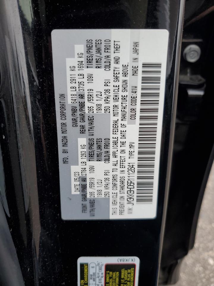 2024 MAZDA CX-90 PREFERRED VIN:JM3KKBHD6R1112841