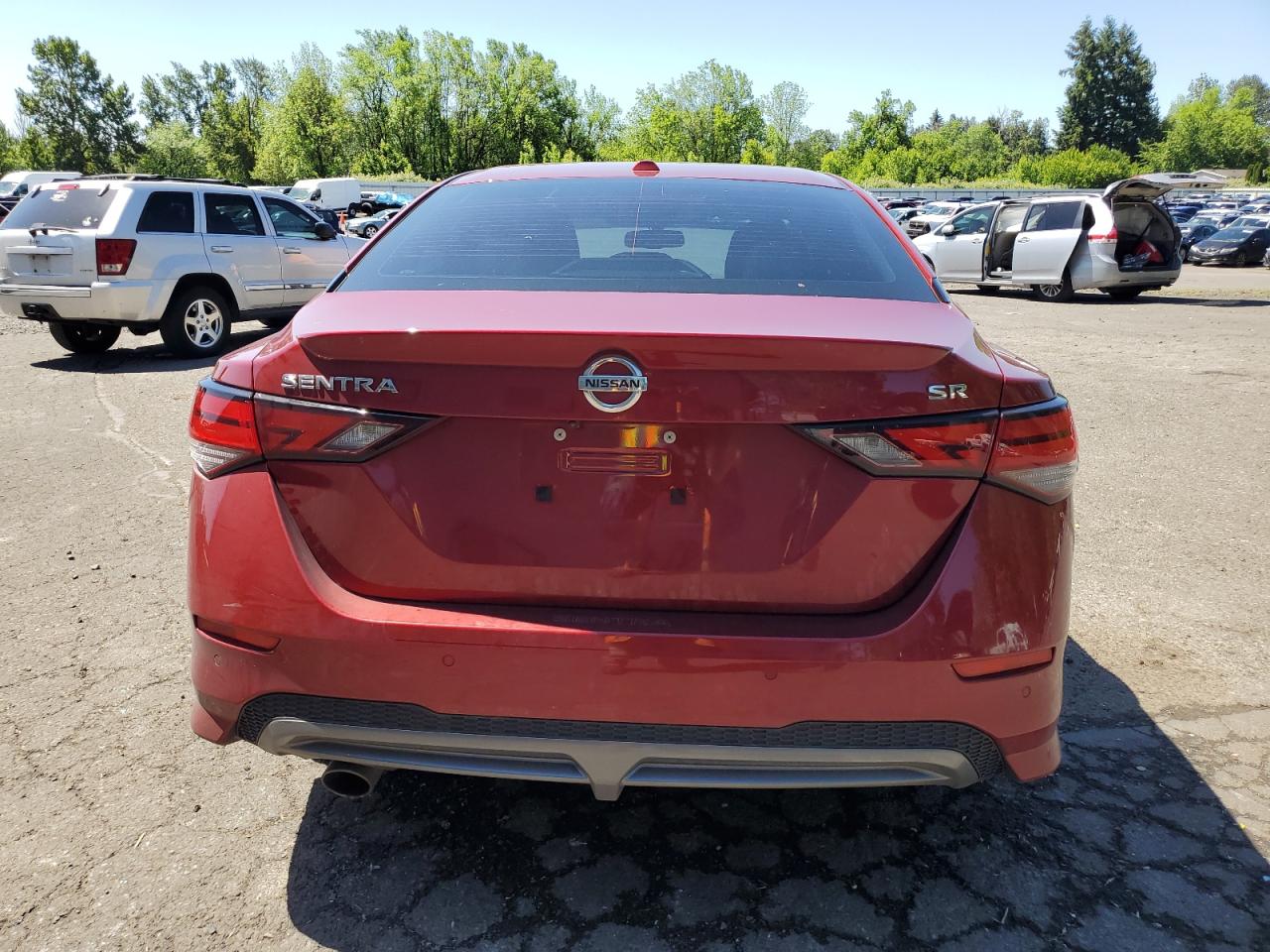 2022 NISSAN SENTRA SR VIN:3N1AB8DV2NY217097