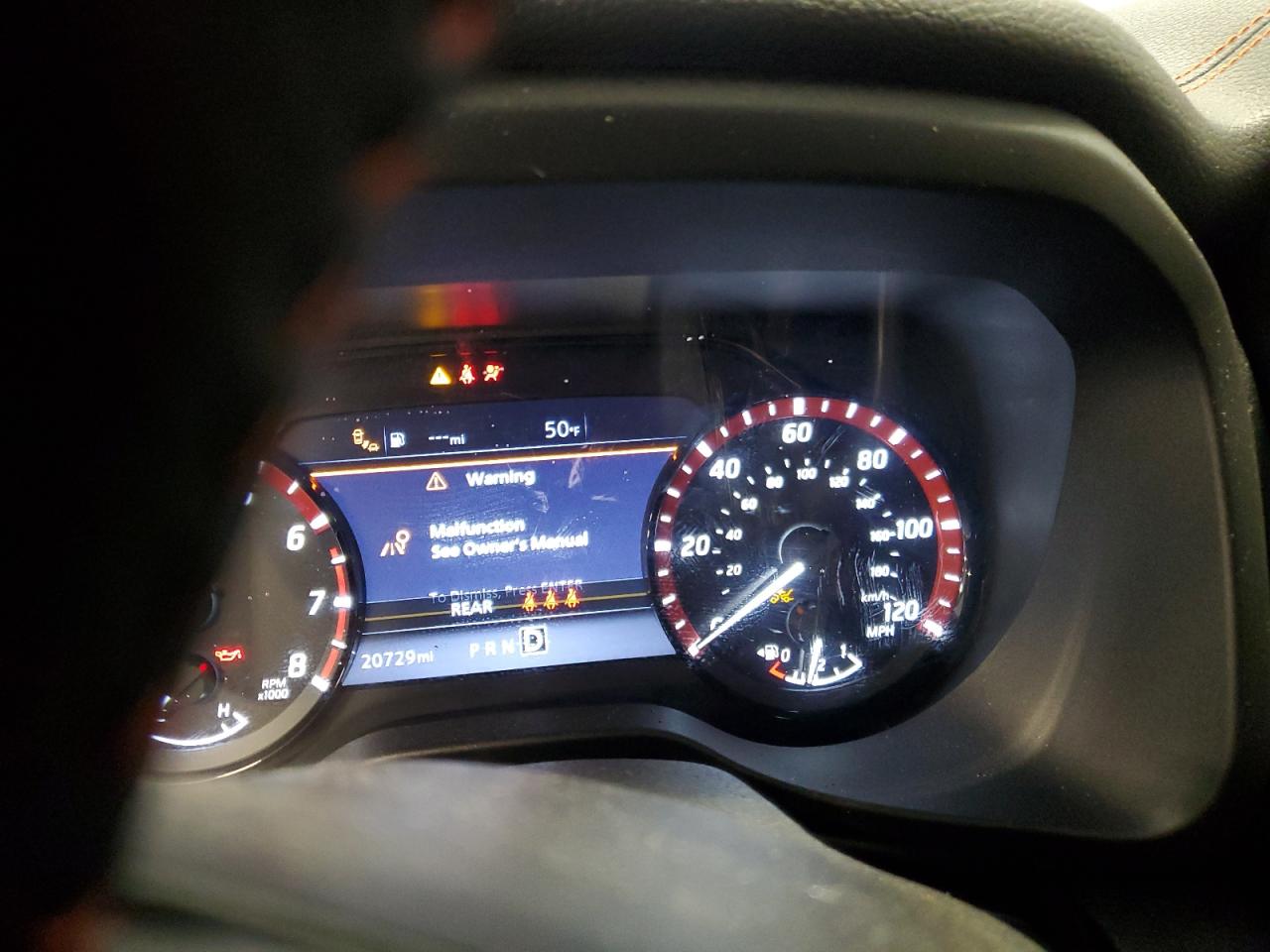 2023 NISSAN TITAN SV VIN:1N6AA1ED7PN104403