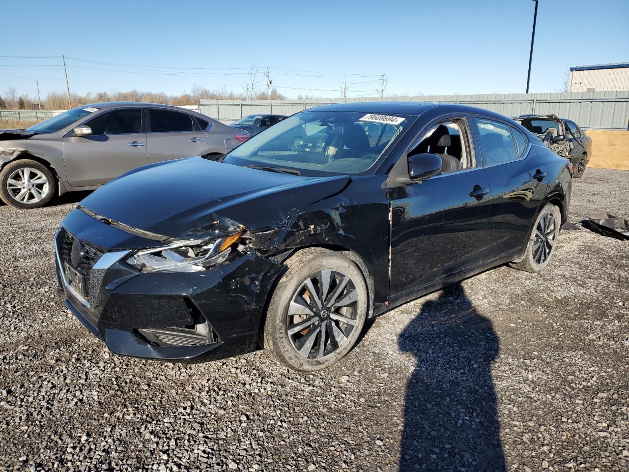 2022 NISSAN SENTRA SV VIN:3N1AB8CV2NY222270