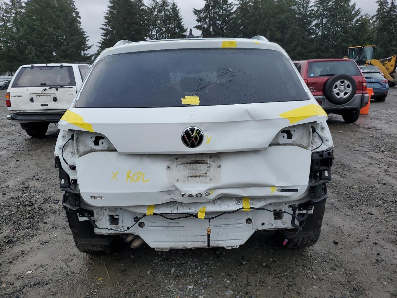 2022 VOLKSWAGEN TAOS SEL VIN:3VV2X7B26NM015443
