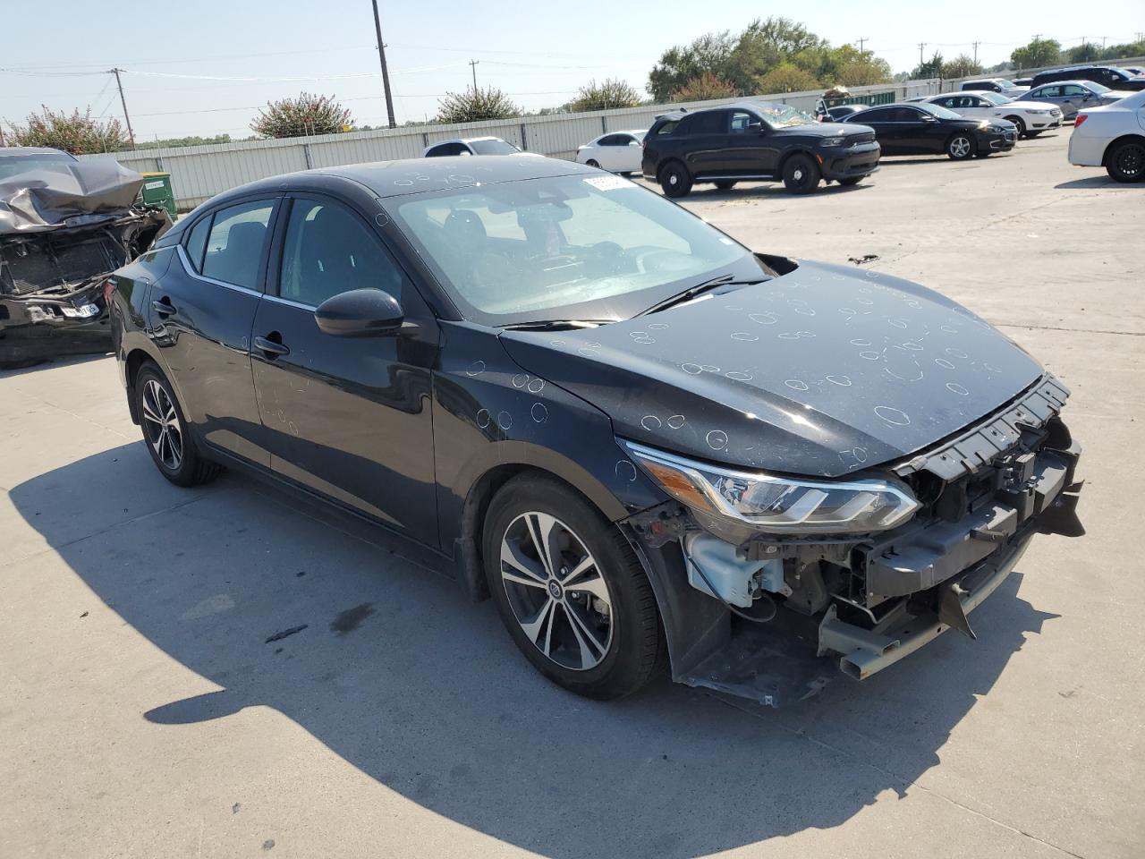 2022 NISSAN SENTRA SV VIN:3N1AB8CV7NY258231