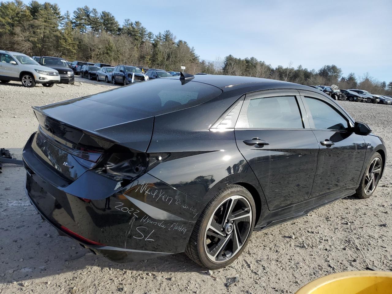 2022 HYUNDAI ELANTRA N LINE VIN:KMHLR4AF2NU271554
