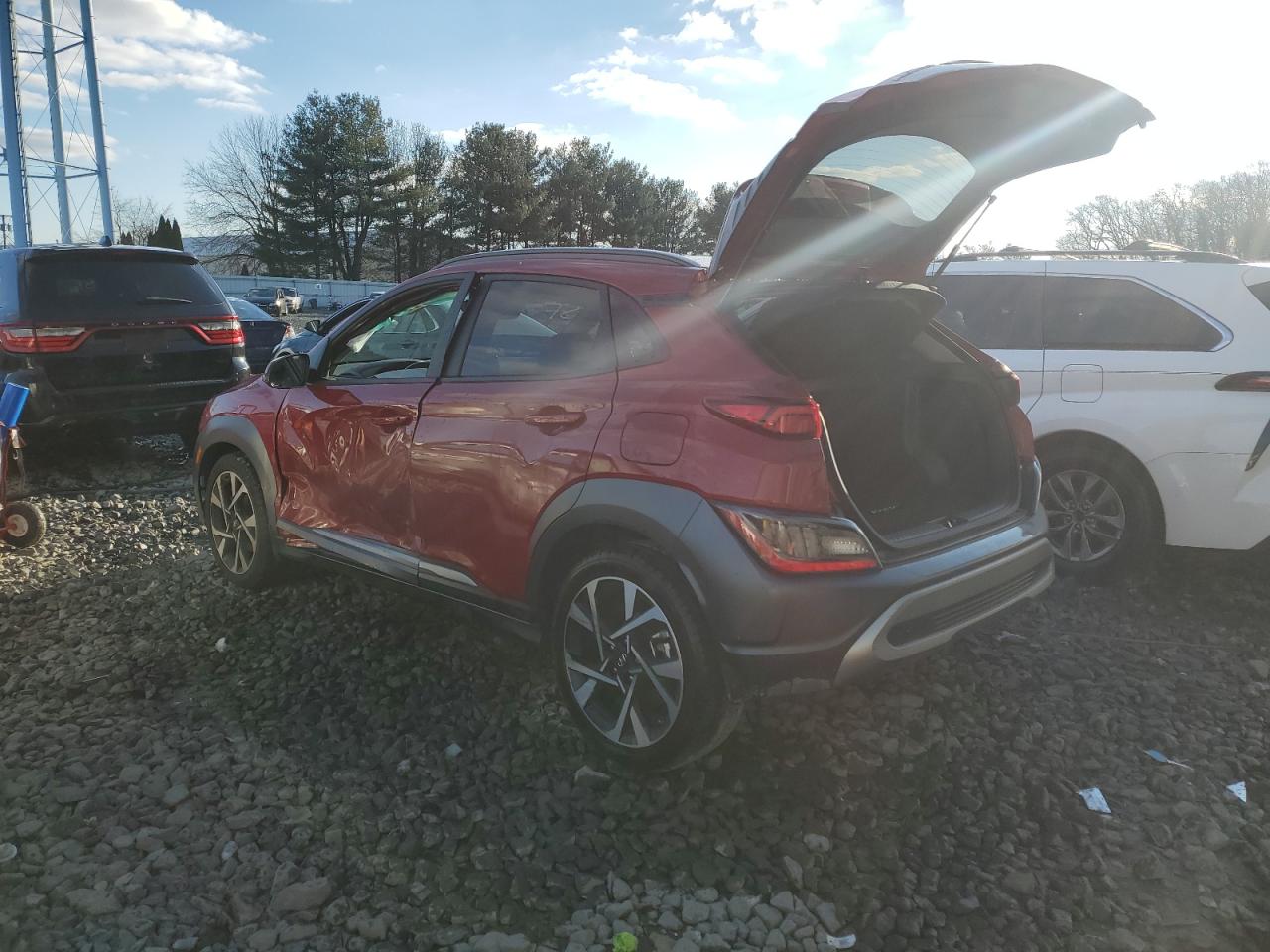 2022 HYUNDAI KONA LIMITED VIN:KM8K5CA33NU848406