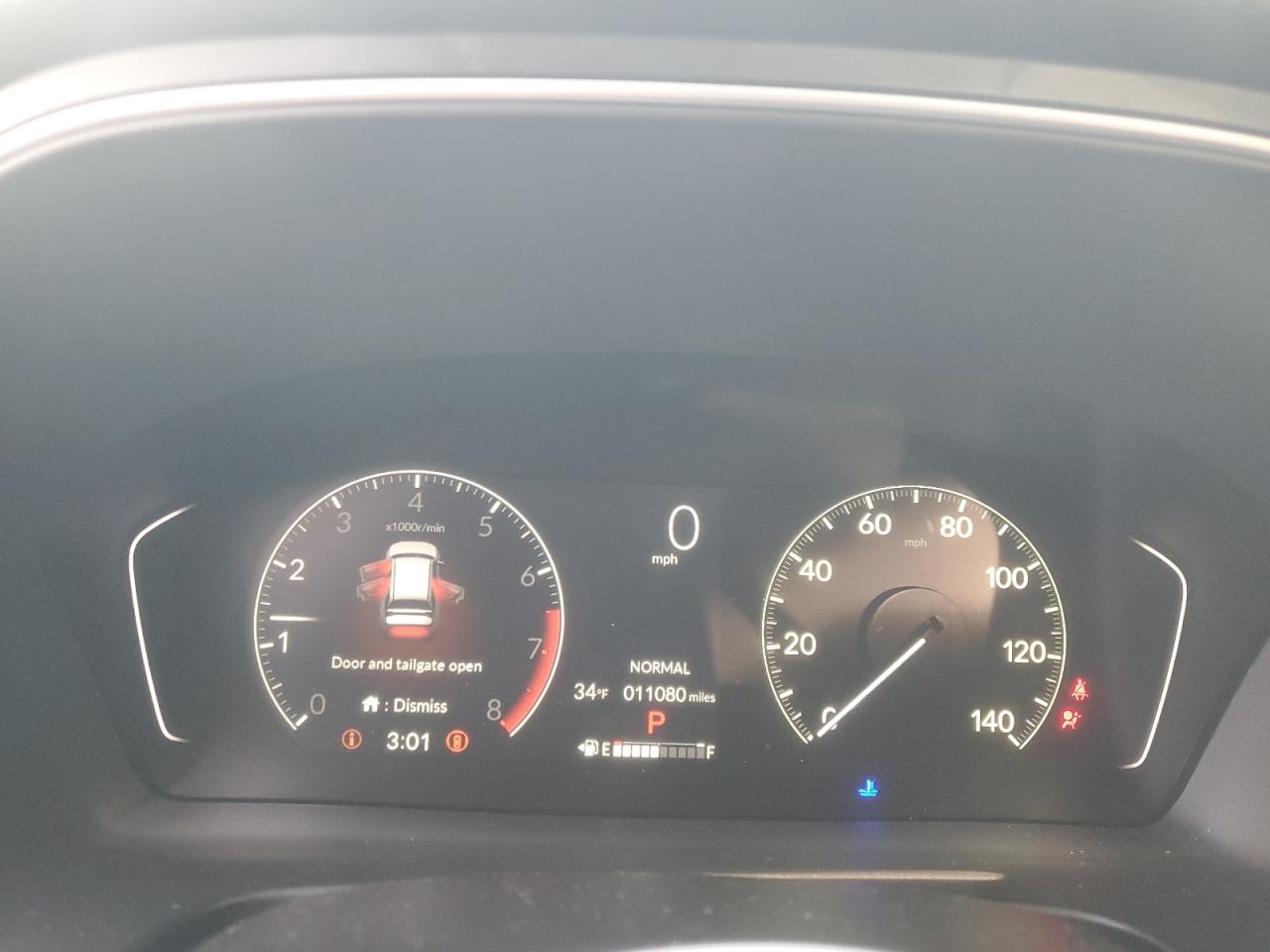 2024 HONDA PILOT TOURING VIN:5FNYG1H70RB037781