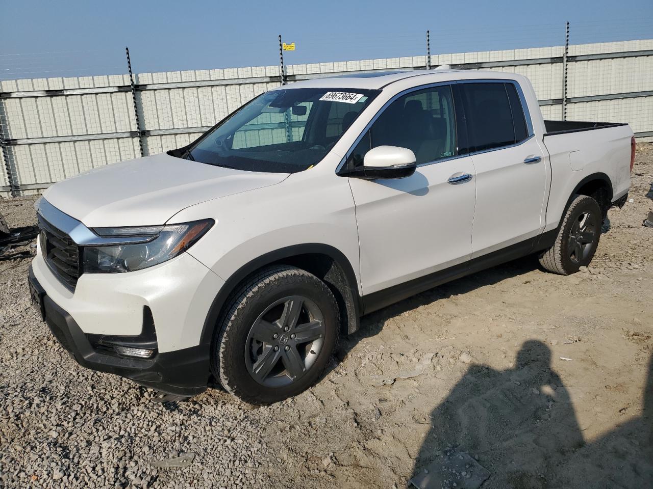 2023 HONDA RIDGELINE RTL-E VIN:5FPYK3F76PB045434