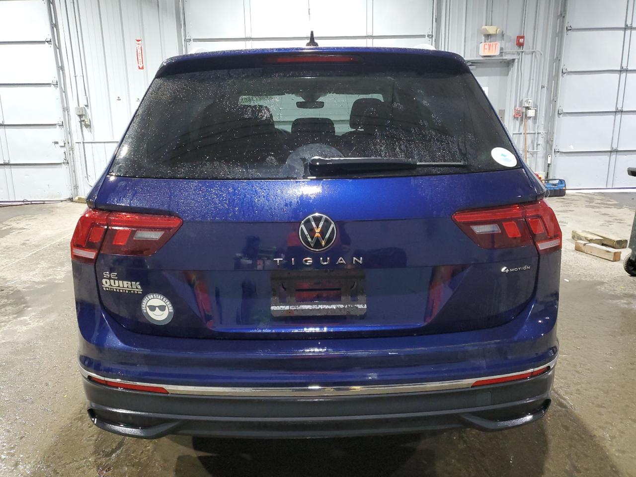 2022 VOLKSWAGEN TIGUAN SE VIN:3VV2B7AXXNM161114