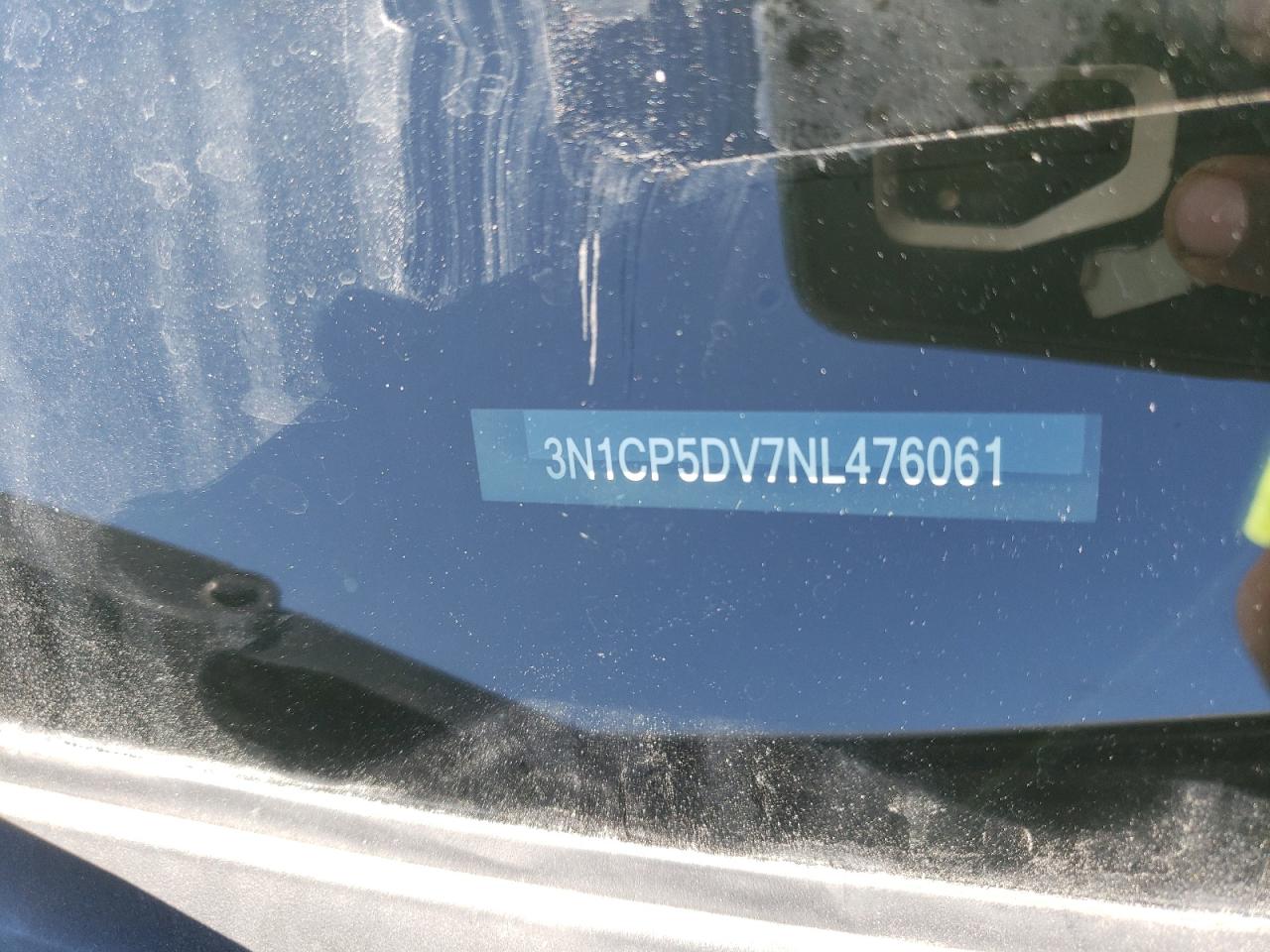 2022 NISSAN KICKS SR VIN:3N1CP5DV7NL476061