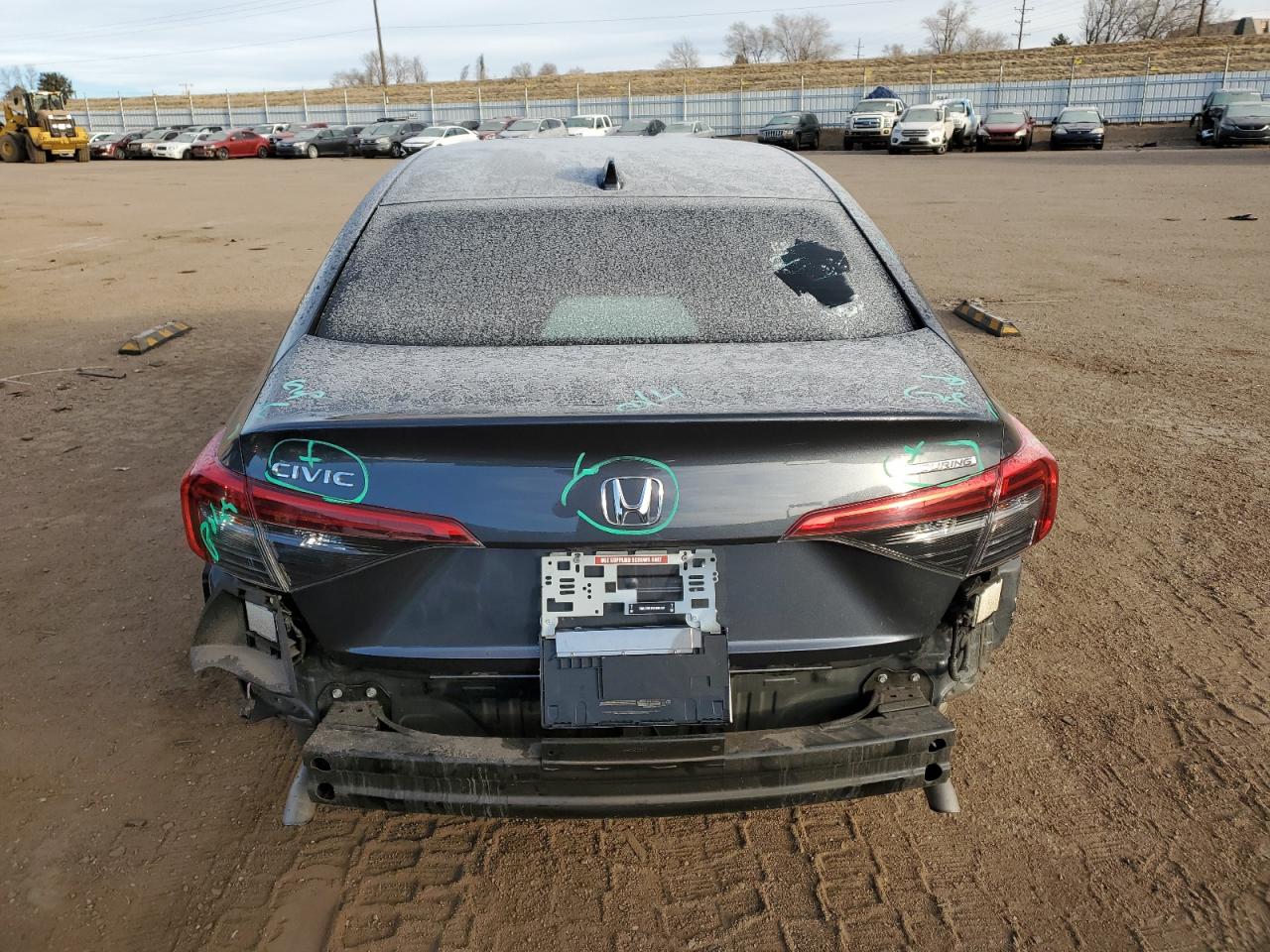 2023 HONDA CIVIC TOURING VIN:2HGFE1F98PH302148