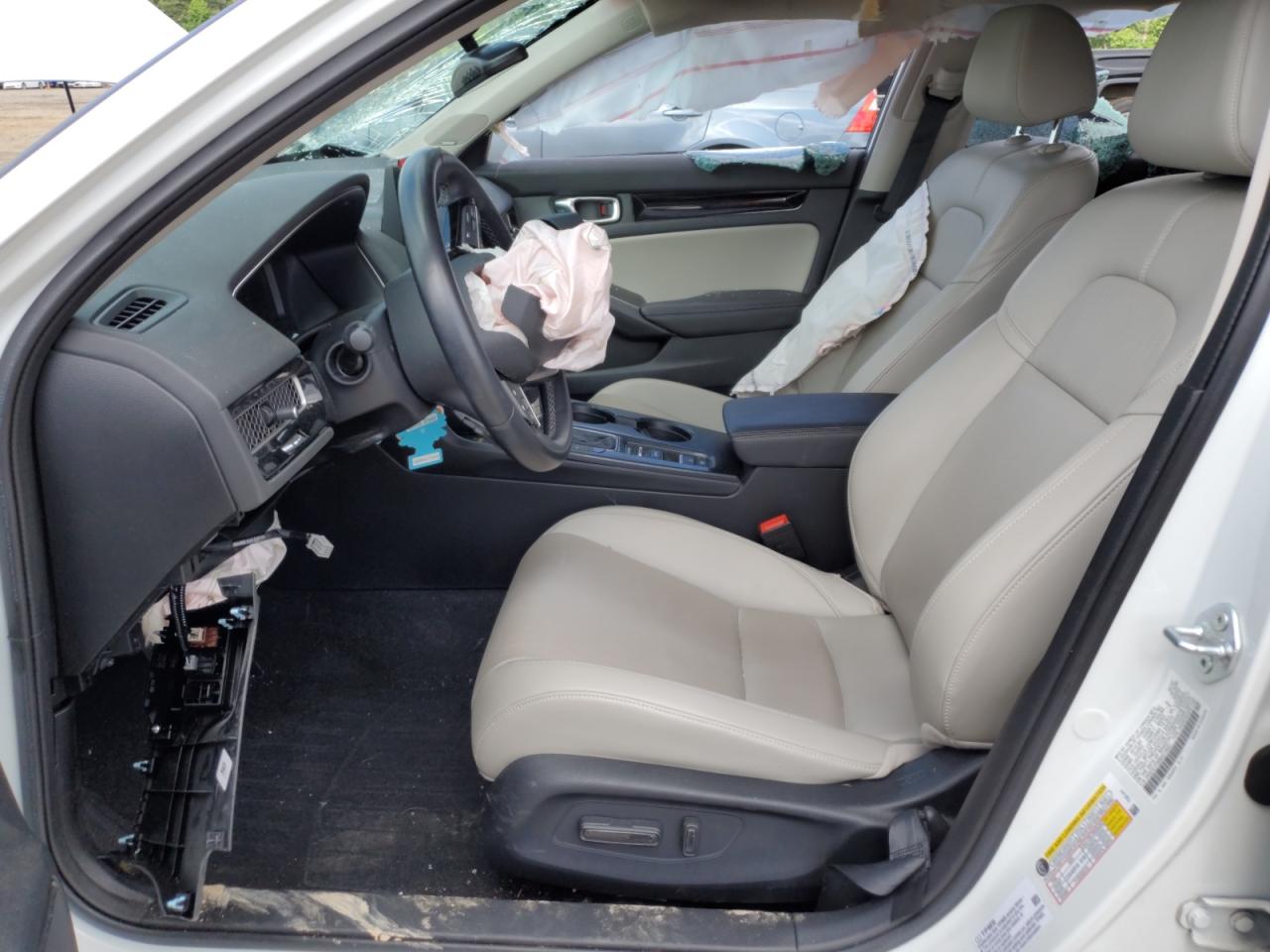 2022 HONDA CIVIC TOURING VIN:2HGFE1F96NH319687