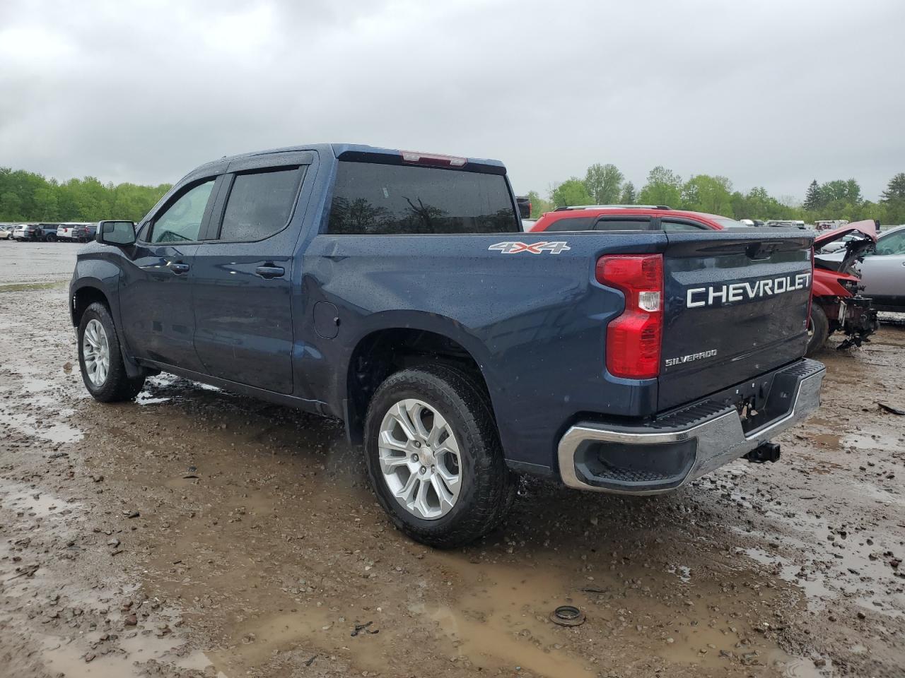 2022 CHEVROLET SILVERADO K1500 LT-L VIN:1GCPDKEKXNZ549734