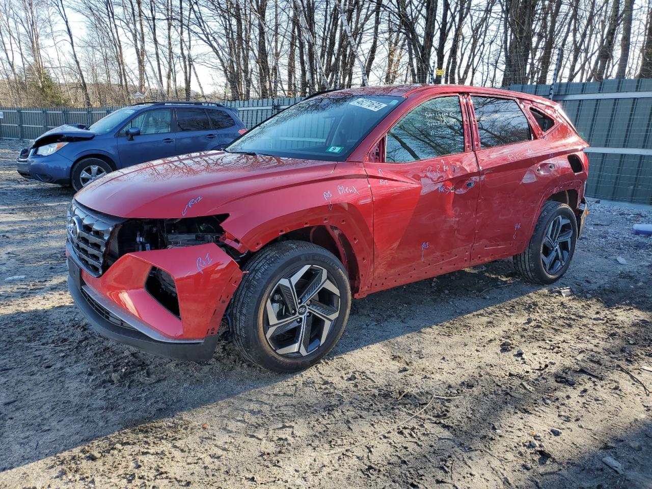 2022 HYUNDAI TUCSON SEL VIN:5NMJFCAE9NH050790