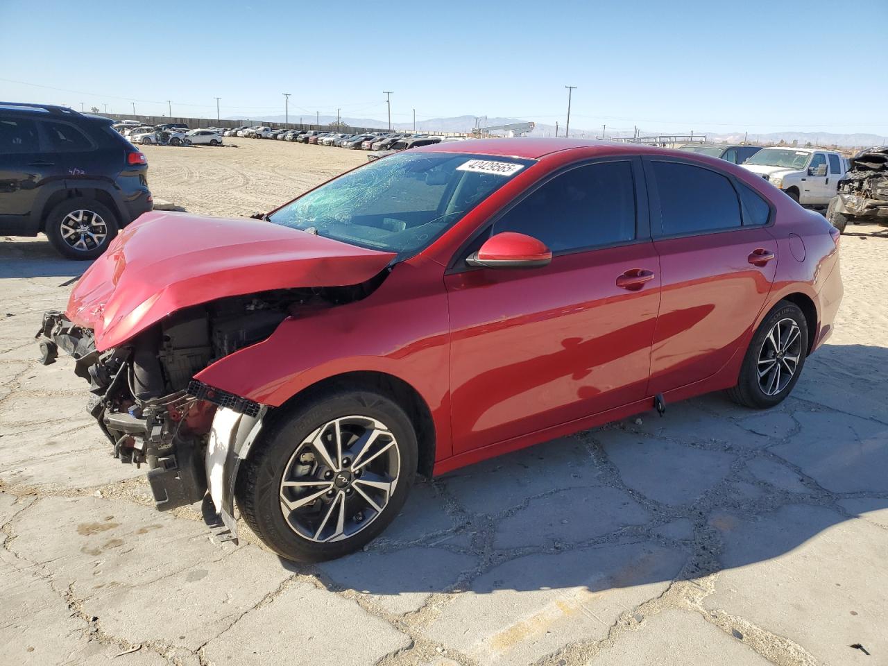 2022 KIA FORTE FE VIN:3KPF24AD4NE415804