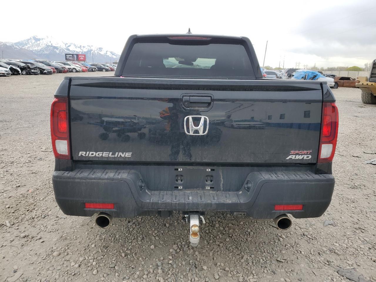 2022 HONDA RIDGELINE SPORT VIN:5FPYK3F12NB016599