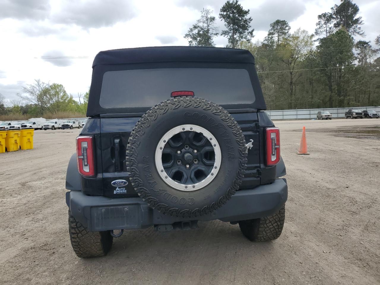 2022 FORD BRONCO BASE VIN:1FMEE5DP9NLA92965