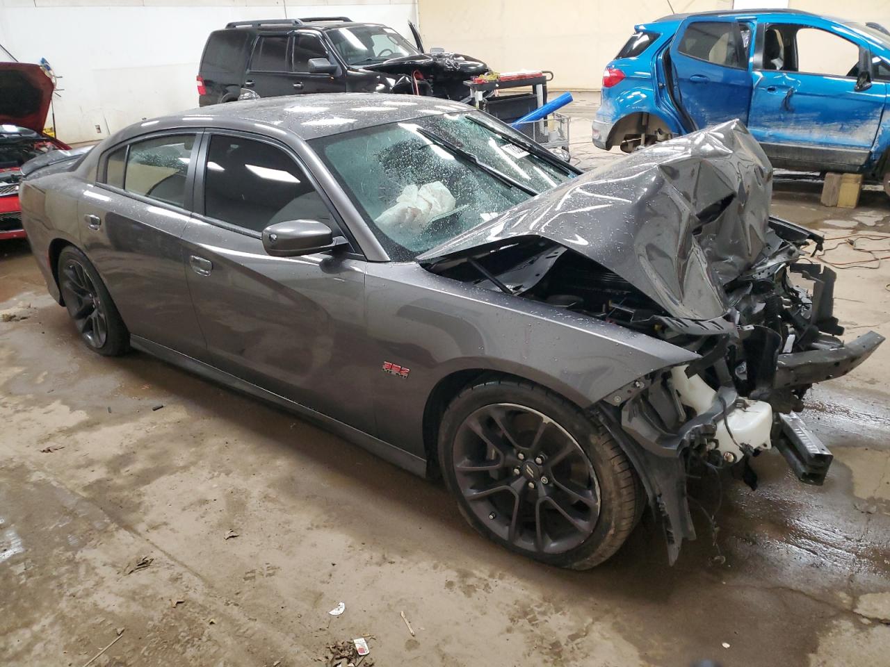 2022 DODGE CHARGER SCAT PACK VIN:2C3CDXGJXNH193287