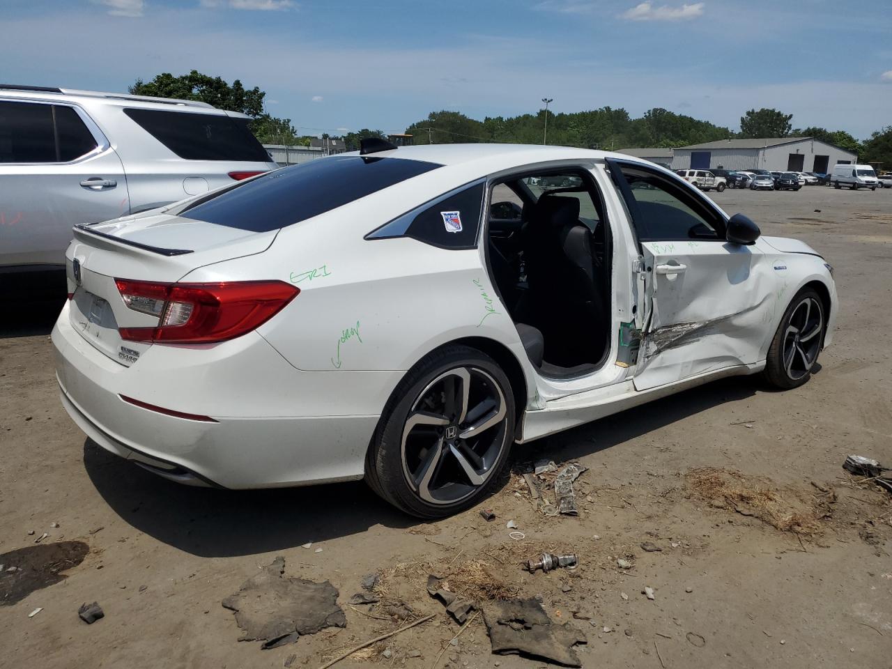 2022 HONDA ACCORD HYBRID SPORT VIN:1HGCV3F29NA038158