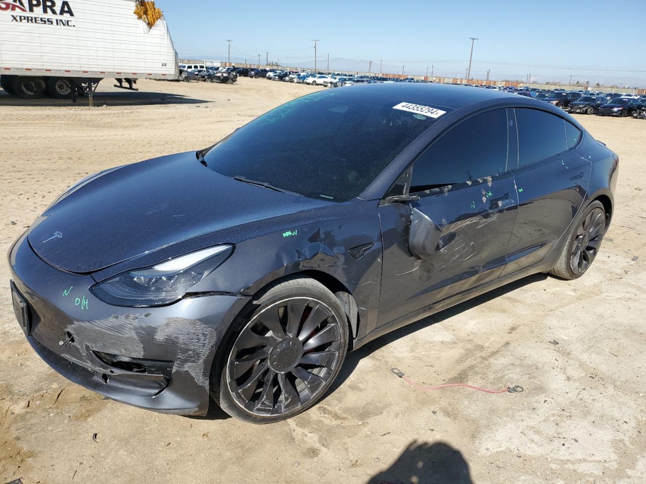 2022 TESLA MODEL 3  VIN:5YJ3E1ECXNF243847