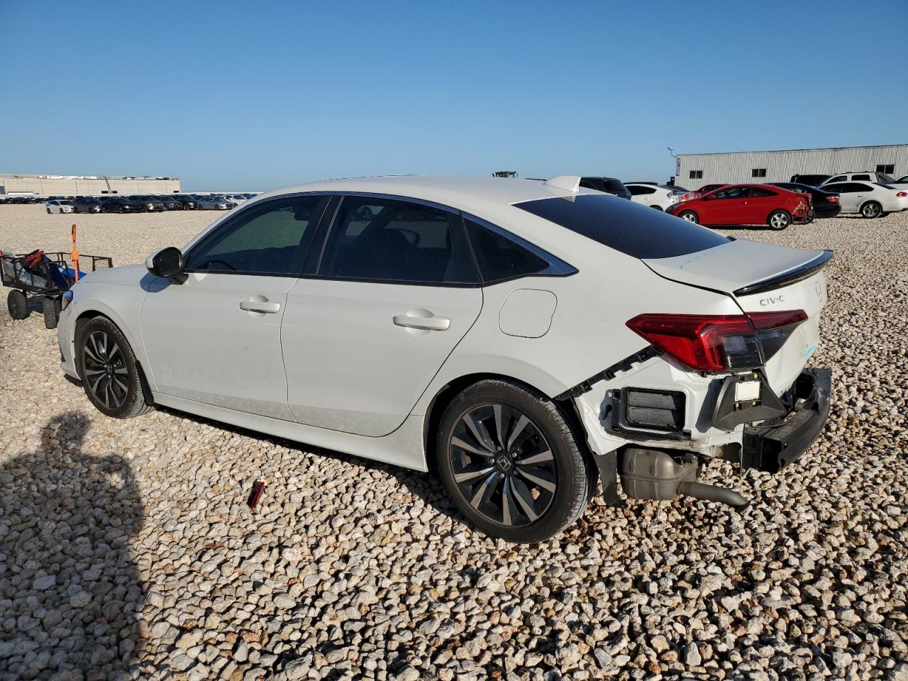 2022 HONDA CIVIC EX VIN:2HGFE1F75NH319582