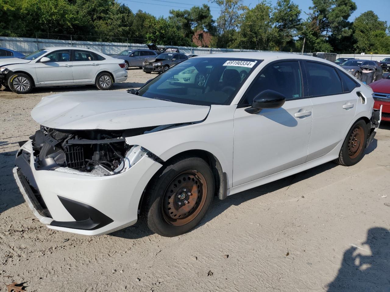 2022 HONDA CIVIC SPORT VIN:2HGFE2F5XNH601138