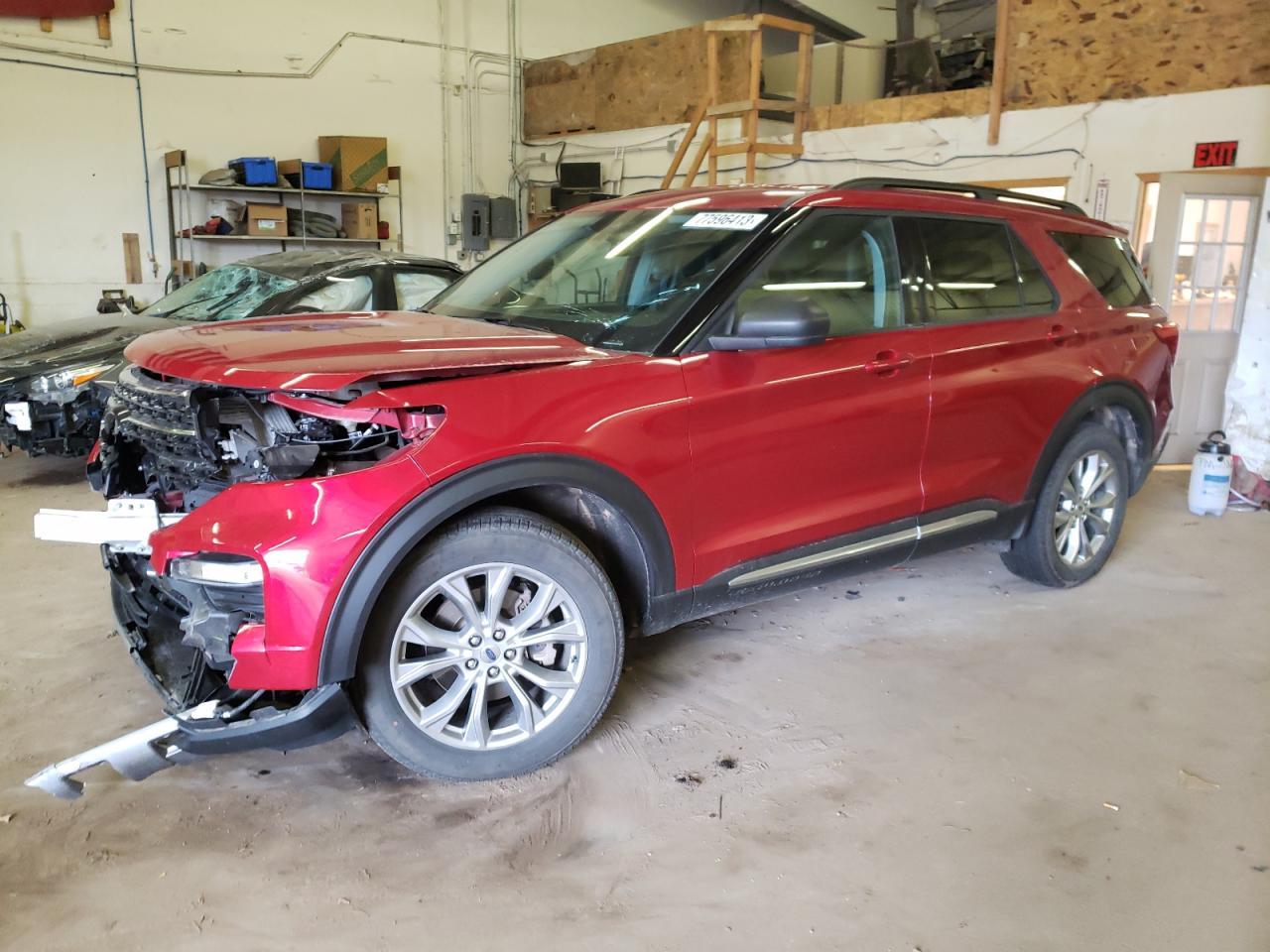 2022 FORD EXPLORER XLT VIN:1FMSK8DH2NGC08358