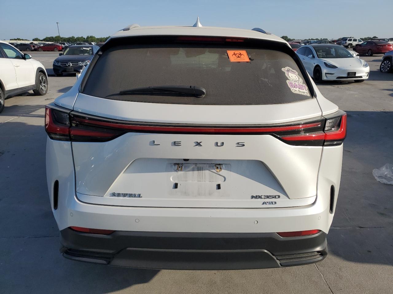 2022 LEXUS NX 350 VIN:2T2GGCEZ6NC009667