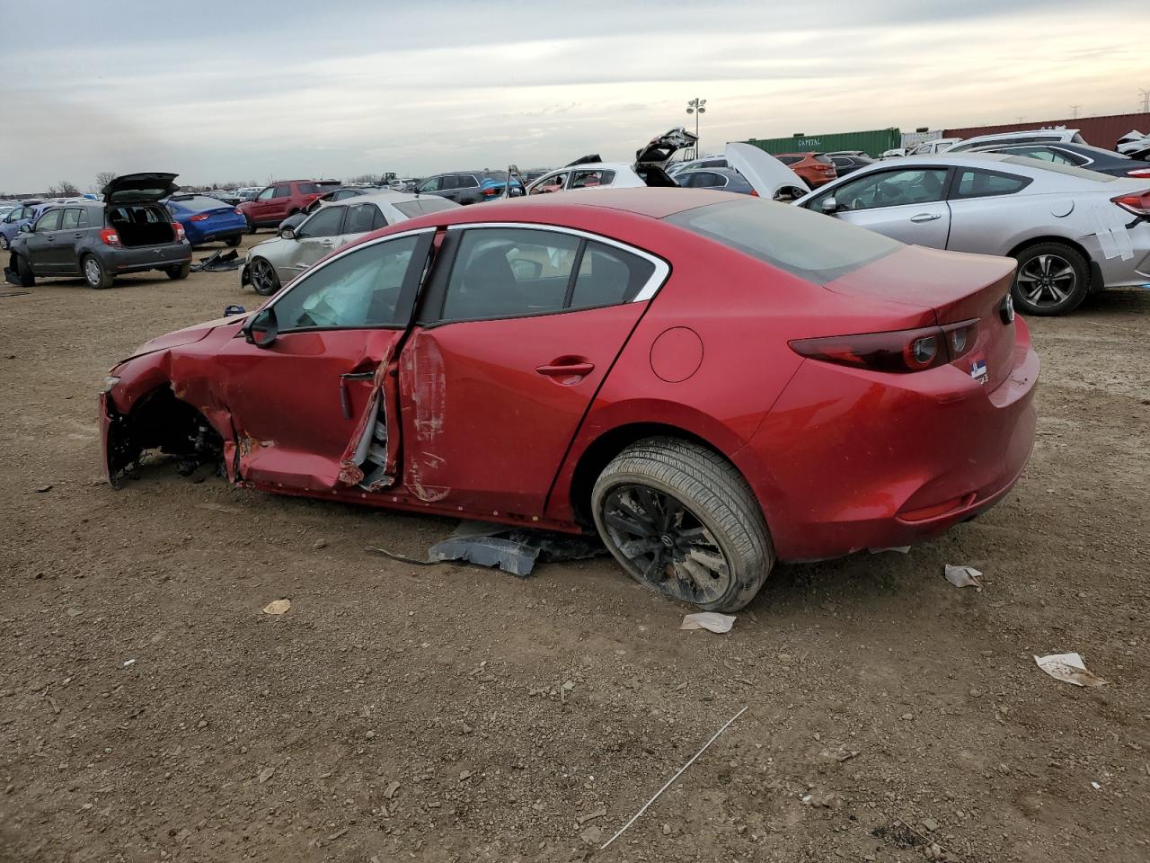 2024 MAZDA 3 SELECT SPORT VIN:3MZBPABM8RM401670