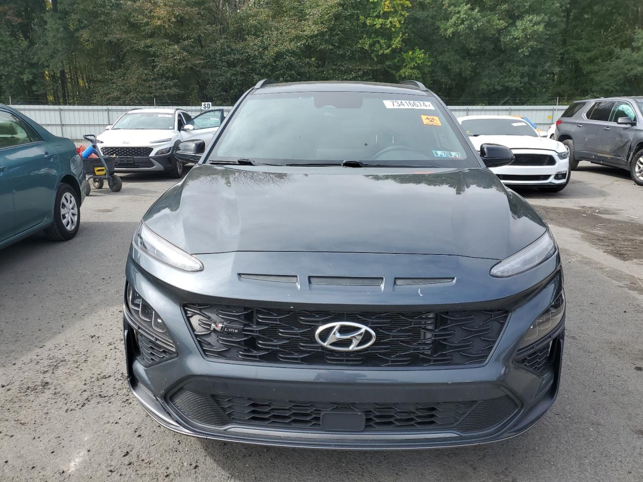 2022 HYUNDAI KONA N LINE VIN:KM8K3CA38NU857043
