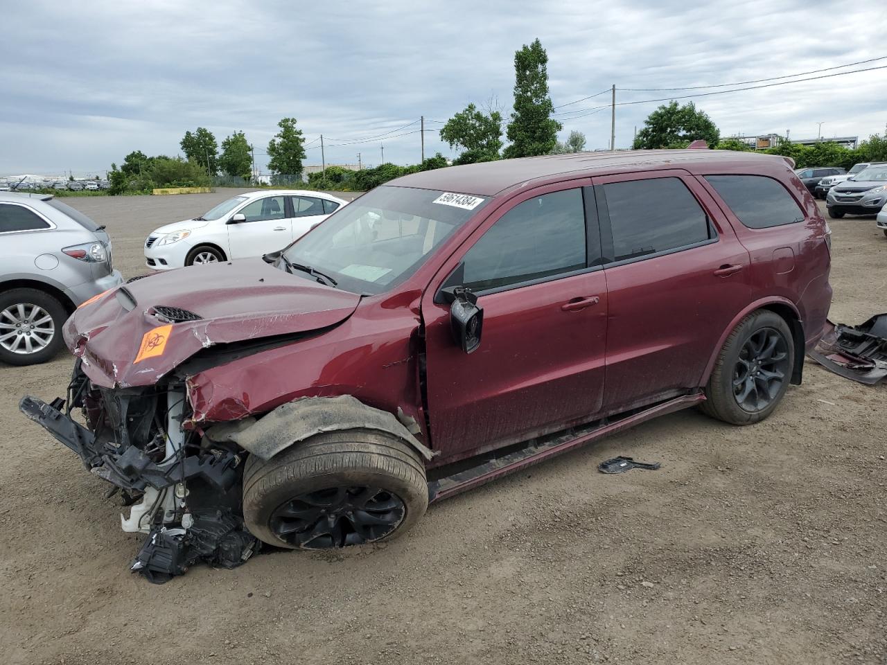 2022 DODGE DURANGO R/T VIN:1C4SDJCT6NC188439