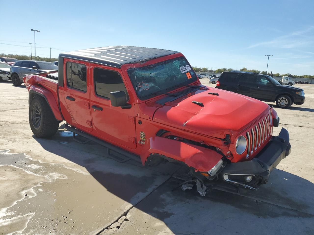 2022 JEEP GLADIATOR OVERLAND VIN:1C6HJTFG2NL135841